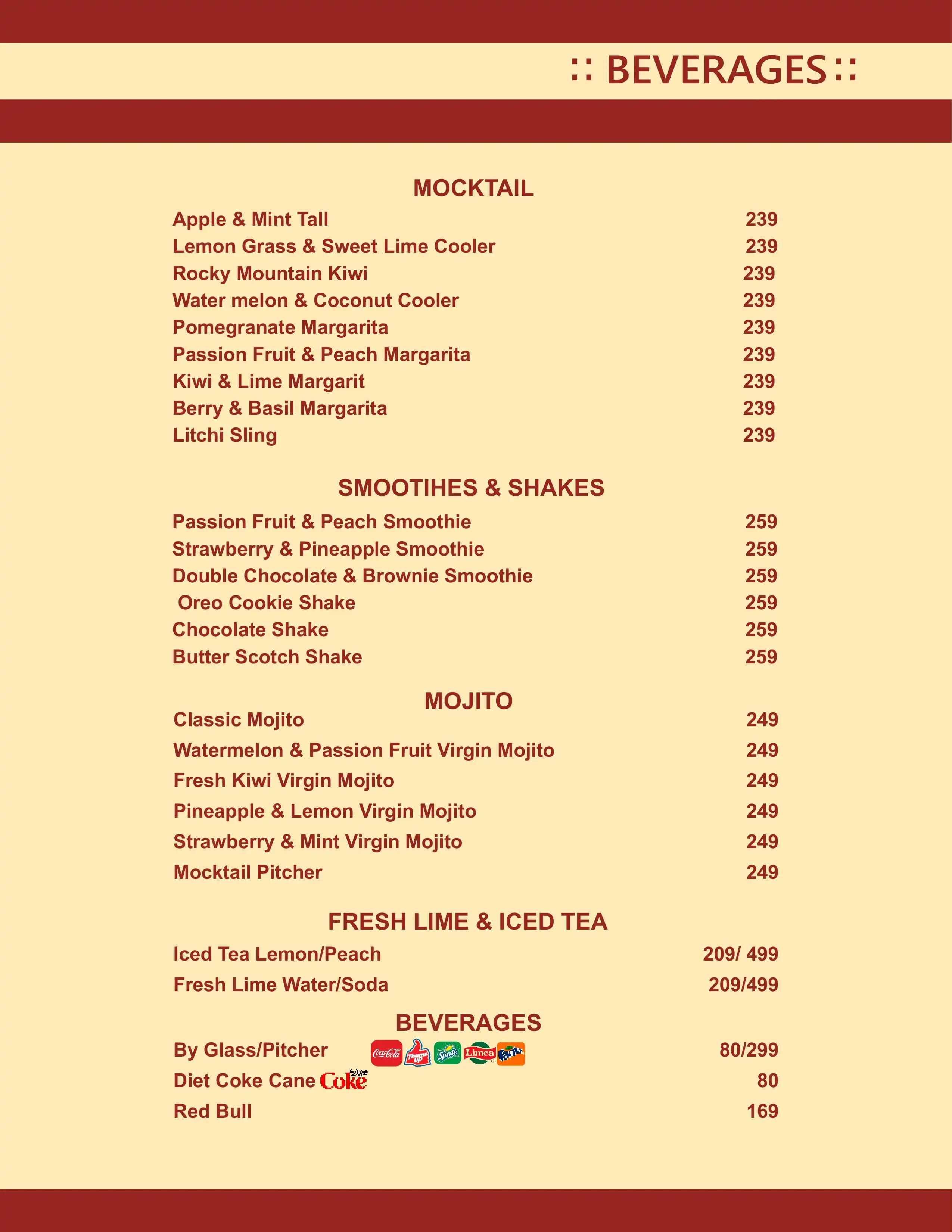 Beverages
