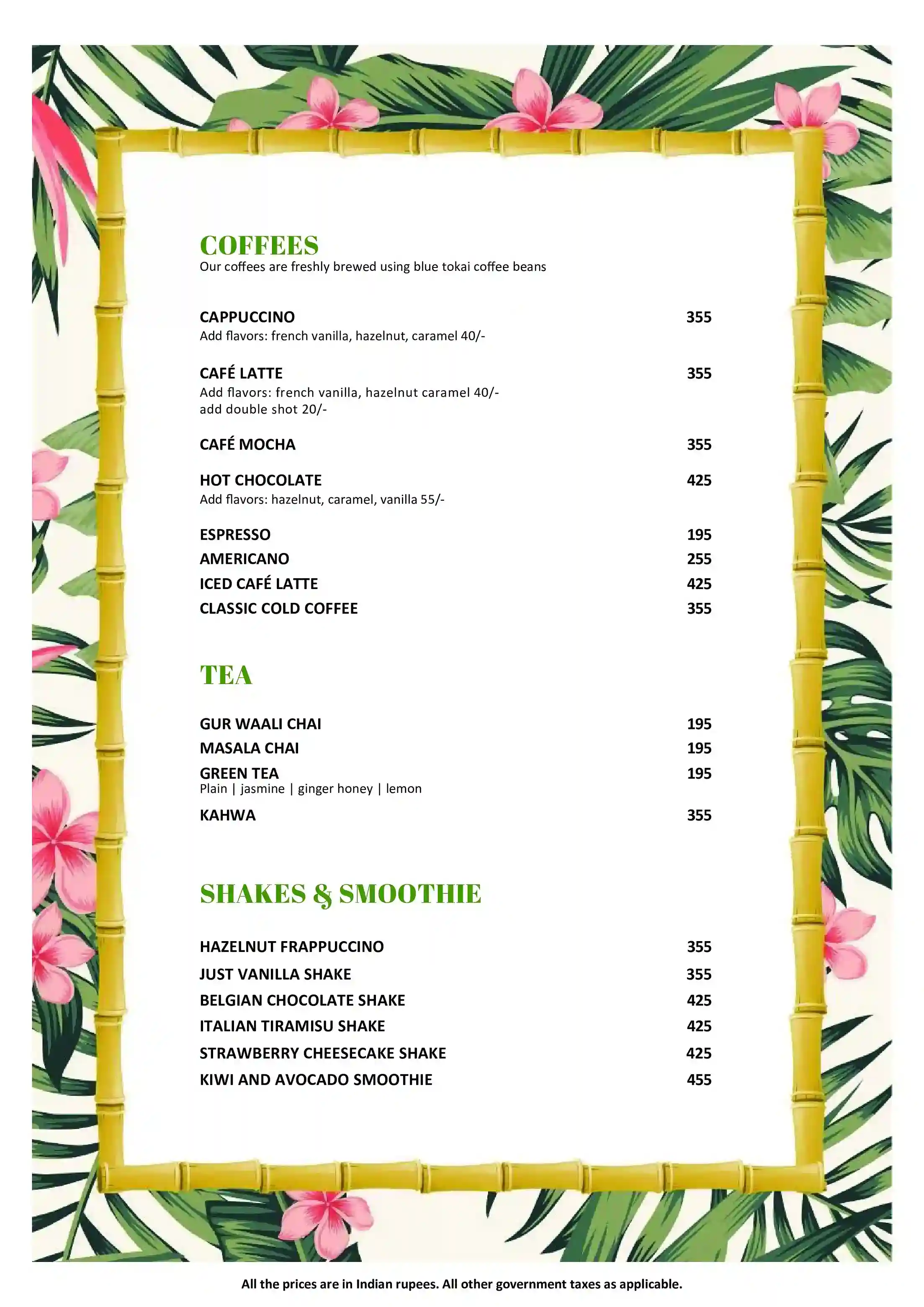 Beverages
