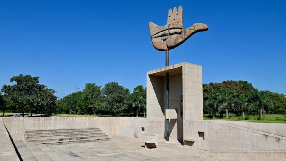 The Open Hand Monument Sector-1 Chandigarh