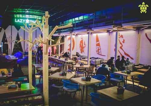 beachside lounge lazy shack chandigarh