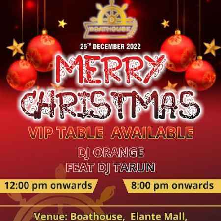 christmas party at boathouse chandigarh