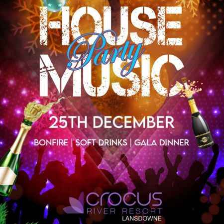 christmas party at crocus river resort uttarakhand