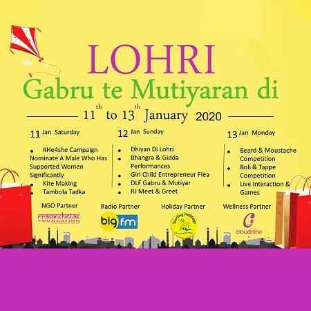 dlf city centre chandigarh lohri festival