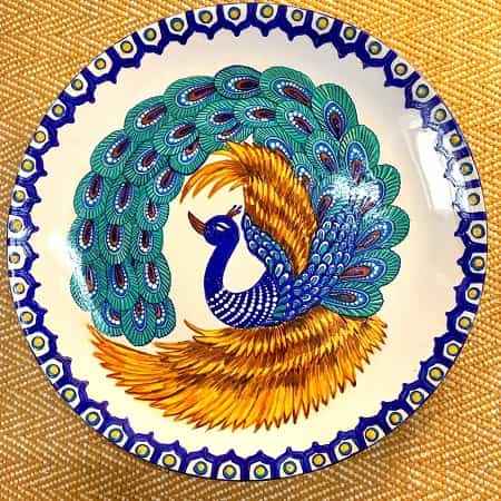 faux blue pottery virtual workshop