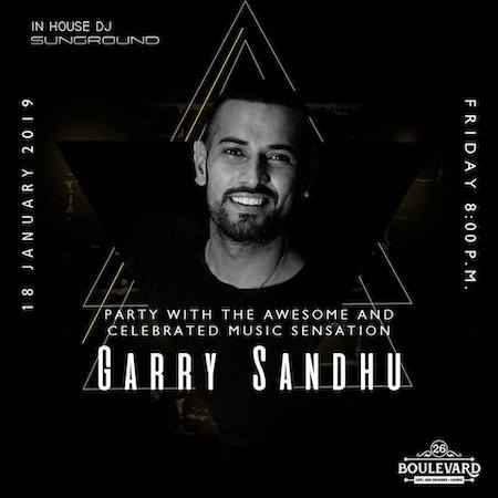 garry sandhu live at 26 boulevard chandigarh jan 2019