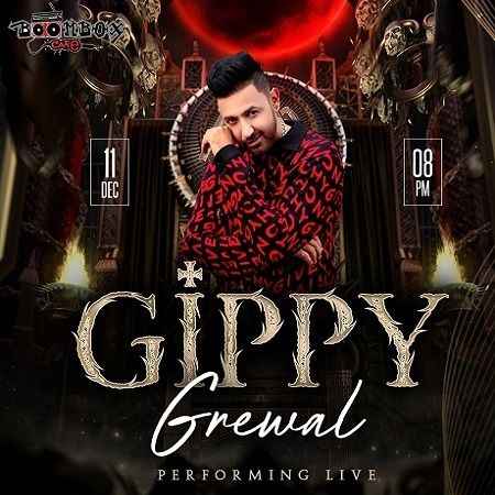 gippy grewal live at boombox cafe chandigarh
