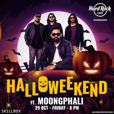 halloween celebration hard rock cafe chandigarh