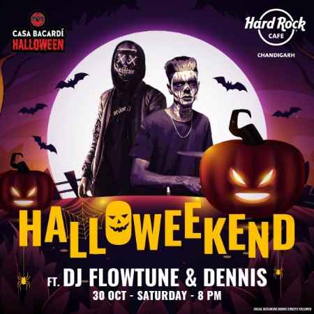 halloween celebration hard rock cafe chandigarh