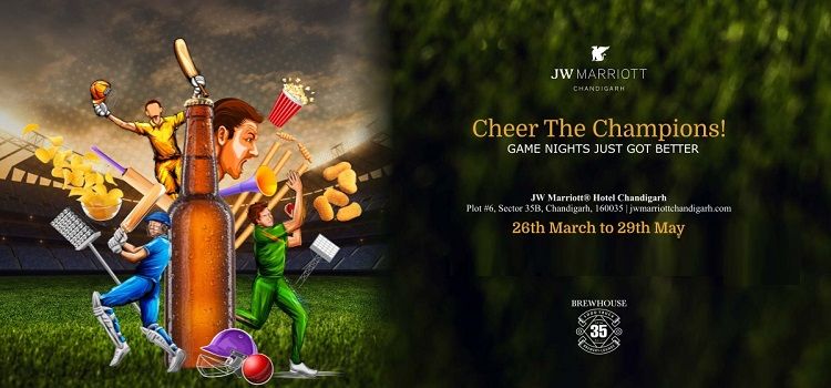 Cheer The Champions!! At 35 Brewhouse Chandigarh