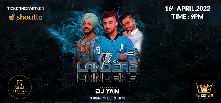 the-landers-with-dj-yan-live-at-fellas-chandigarh