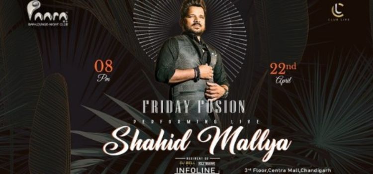 friday-fusion-live-shahid-mallya-at-paara-chandigarh
