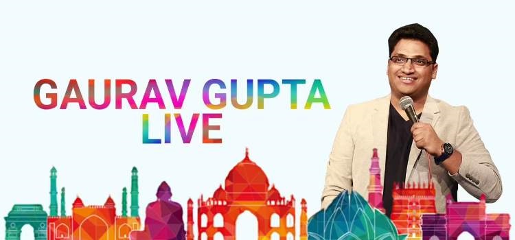 Gaurav Gupta Performing Live Comedy Show