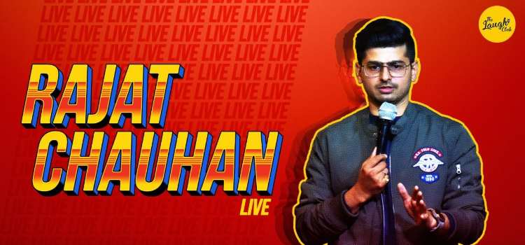 Rajat Chauhan Live Comedy At Laugh Club Chandigarh