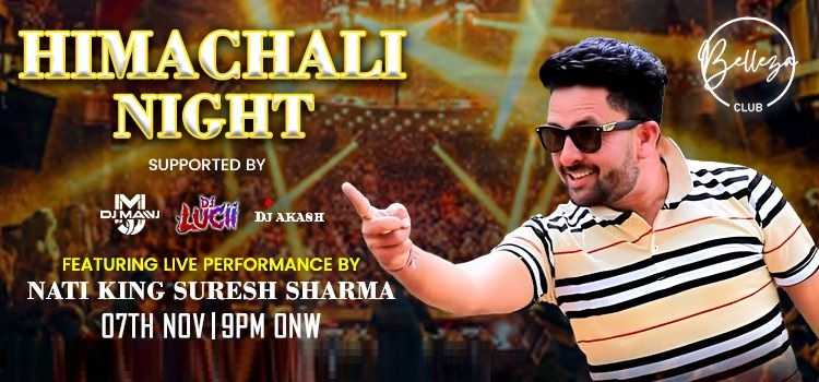 himachali-night-with-suresh-sharma-at-belleza-club