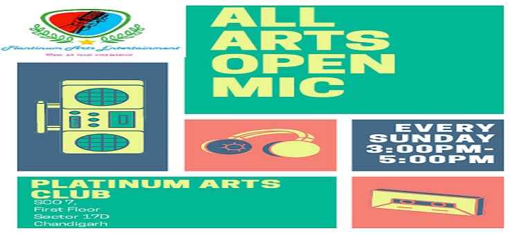 all-arts-open-mic-vol-27-platinum-arts-club-chandigarh