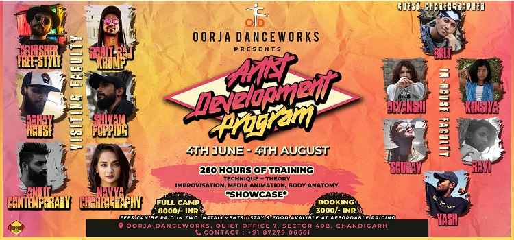 artist-development-program-oorja-danceworks-chandigarh-2018