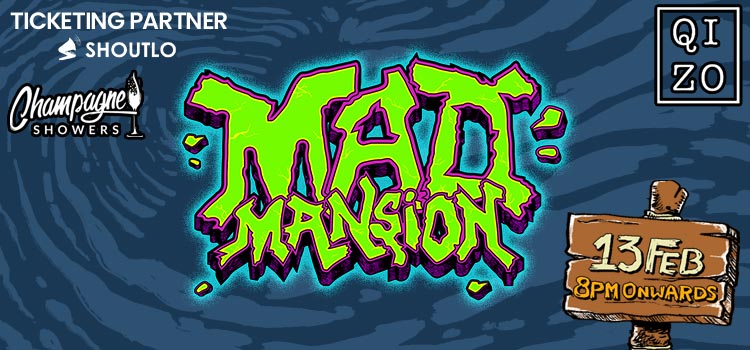 champaign-shower-presents-mad-mansion-at-qizo