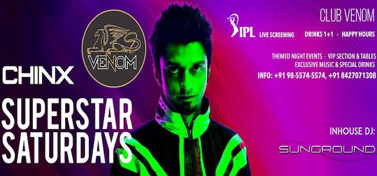 superstar-saturdays-at-club-venom-chandigarh-14th-april-2018