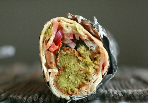 Shawarmas at Al Amanah Café