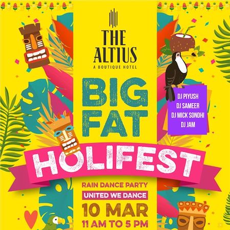 Big Fat Holi Fest 2020 At King's Cross Chandigarh