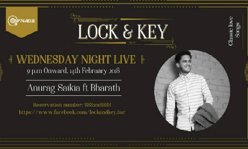 Bond over Beats with Anurag Saikia and Bharath Live at Lock & Key Lounge!