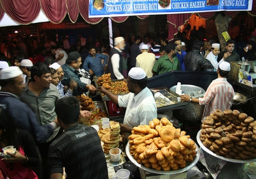 Kebabs and Haleem at Mosque Road in Frazer Town