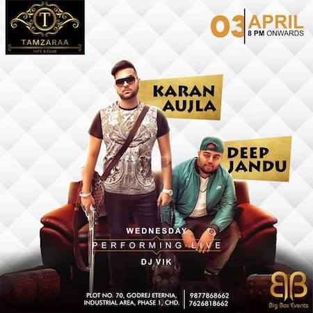 karan aujla live tamzaraa chandigarh april 2019