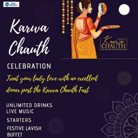 karwa chauth celebration at hotel maryland zirakpur