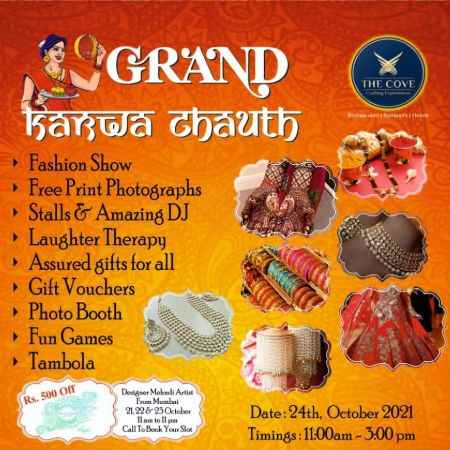 karwa chauth celebration the cove panchkula