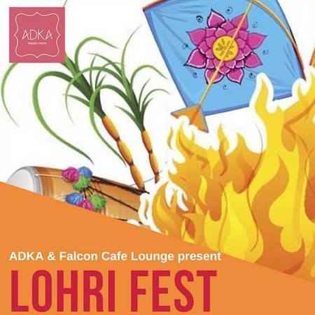 lohri fest falcon cafe panchkula