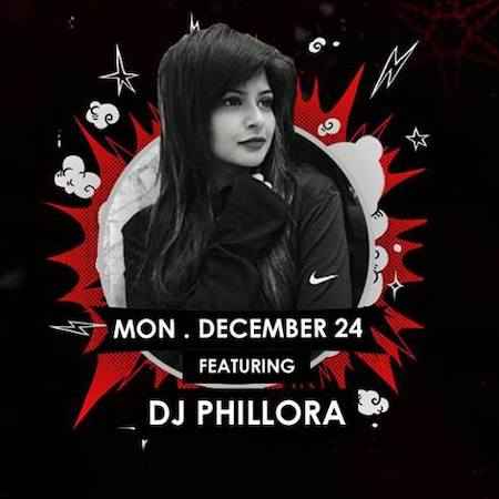 make it a merry christmas with dj phillora at kitty su chandigarh