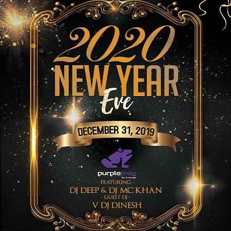 new year bash at purple frog