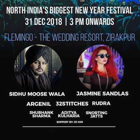 north indias biggest new year festival an insane night at flemingo the wedding resort zirakpur