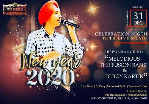 papa whiskey mohali new years eve