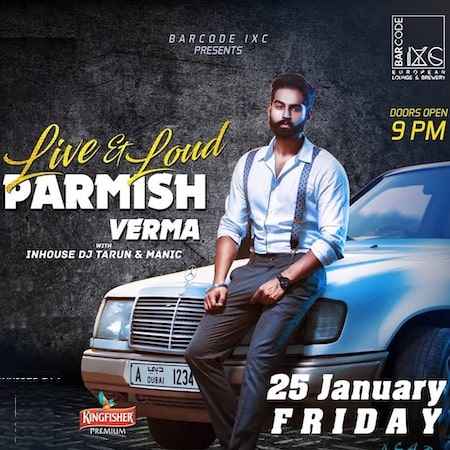 parmish verma live barcode chandigarh jan 2019