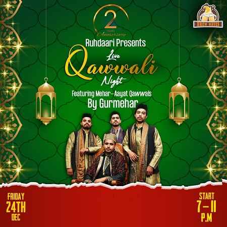 qawwali night at brew waves mohali