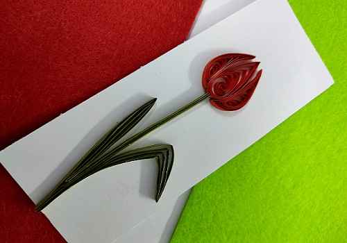 quilling bookmark virtual workshop