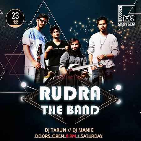 saturday night with rudra band barcode chandigarh feb 2019