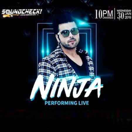 sensation of punjab ninja loud live in concert at sound check lounge chandigarh