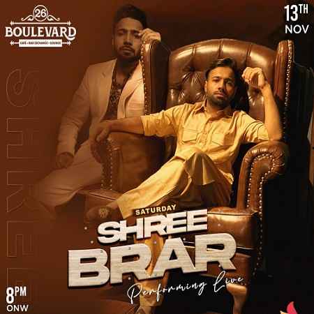 shree brar live at 26 boulevard chandigarh