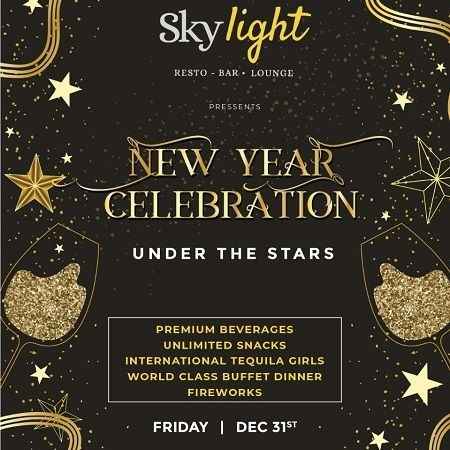 skylight hotel fern residency new year party