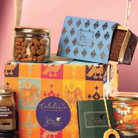 tie the thread of love with jw marriotts exclusive gift hampers