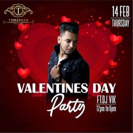 valentines day party at tamzaraa chandigarh 2019